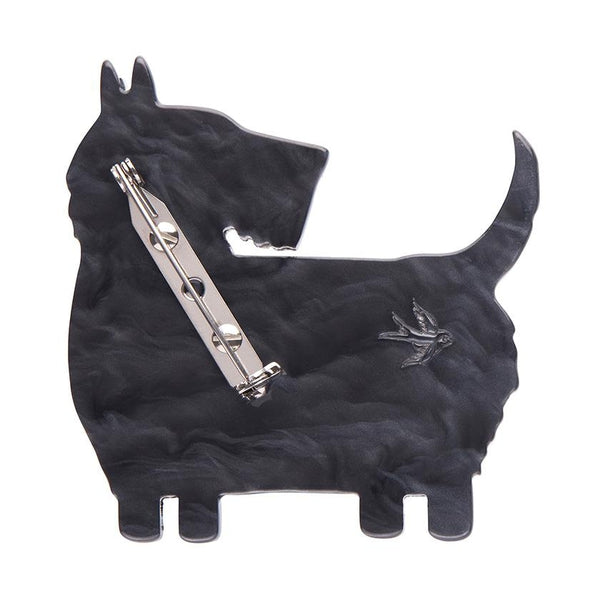Erstwilder - Scottie Love Brooch (Terry Runyan 1) - 20th Century Artifacts