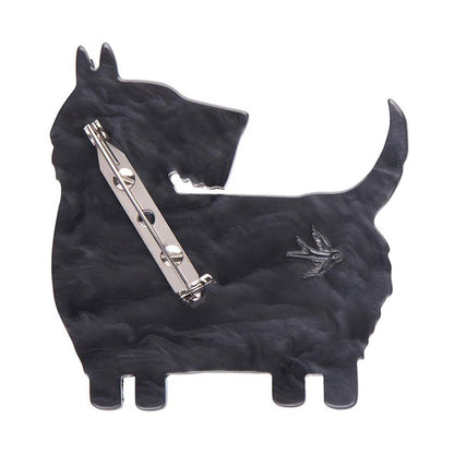 Erstwilder - Scottie Love Brooch (Terry Runyan 1) - 20th Century Artifacts