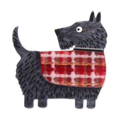 Erstwilder - Scottie Love Brooch (Terry Runyan 1) - 20th Century Artifacts