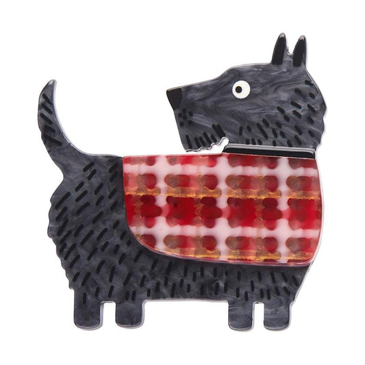 Erstwilder - Scottie Love Brooch (Terry Runyan 1) - 20th Century Artifacts