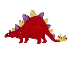 Load image into Gallery viewer, Erstwilder - Scotty Stegasaurus Brooch (2016) - 20th Century Artifacts