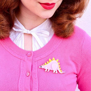 Erstwilder - Scotty Stegasaurus Brooch (2020) - 20th Century Artifacts