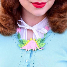 Load image into Gallery viewer, Erstwilder - Scotty Stegasaurus Necklace (2020) - 20th Century Artifacts