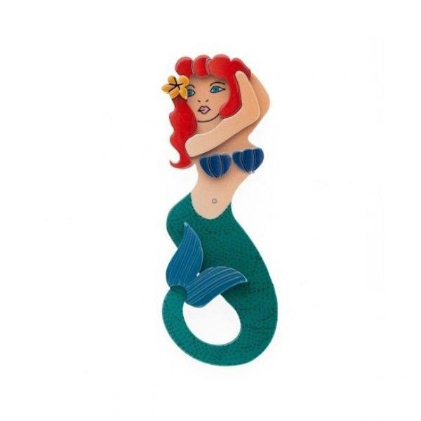Erstwilder - Sea Maiden Jane Mermaid Brooch (2014) - 20th Century Artifacts