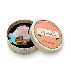 Erstwilder - Seafarer Sailing Ship Brooch (2018) - 20th Century Artifacts