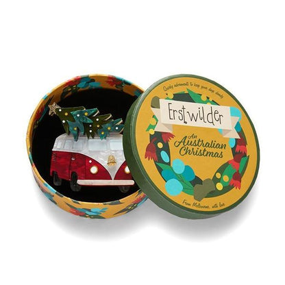 Erstwilder - Seasonal Delivery Kombi Brooch (2021) - 20th Century Artifacts
