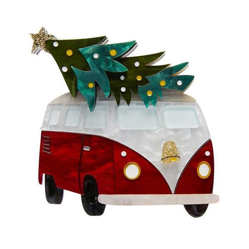 Erstwilder - Seasonal Delivery Kombi Brooch (2021) - 20th Century Artifacts