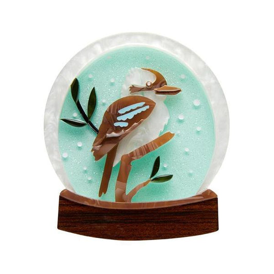 Erstwilder - Seasonal Merriment Snowdome Brooch (2021) - 20th Century Artifacts
