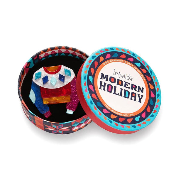 Erstwilder - Seasonal Sweater Brooch (2022) - 20th Century Artifacts