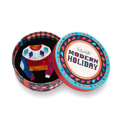 Erstwilder - Seasonal Sweater Brooch (2022) - 20th Century Artifacts