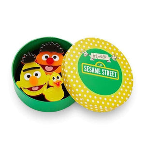 Erstwilder - Sesame Street - Bert & Ernie Brooch Set (2019) - 20th Century Artifacts