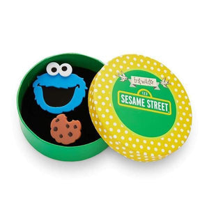 Erstwilder - Sesame Street - Cookie Monster Brooch (2019) - 20th Century Artifacts