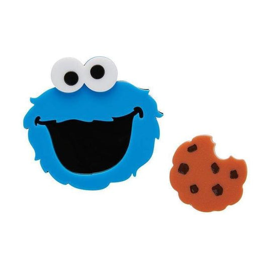 Erstwilder - Sesame Street - Cookie Monster Brooch (2019) - 20th Century Artifacts