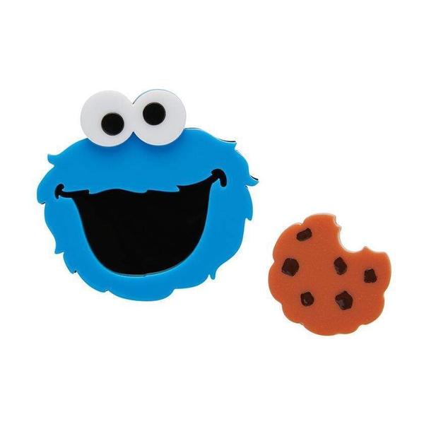 Erstwilder - Sesame Street - Cookie Monster Brooch (2019) - 20th Century Artifacts