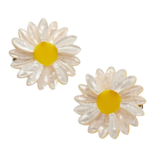 Erstwilder - She Loves Me Daisy Hair Clips - 20th Century Artifacts