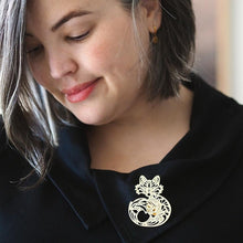 Load image into Gallery viewer, Erstwilder - She’s So Foxy Perfume Brooch - 20th Century Artifacts