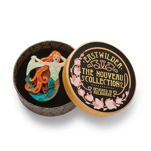 Erstwilder - Siren's Call Mermaid Brooch - 20th Century Artifacts