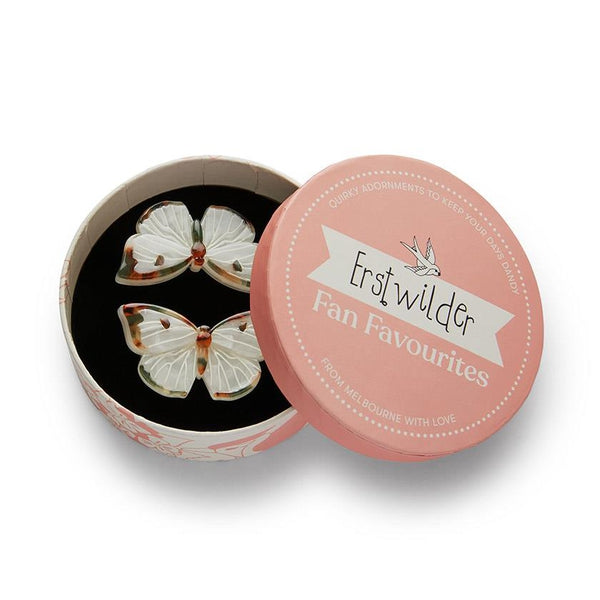 Erstwilder - Social Butterfly Hair Clips - 20th Century Artifacts