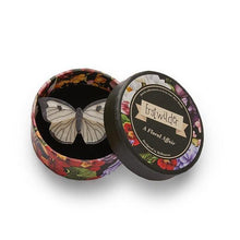 Load image into Gallery viewer, Erstwilder - Social White Cabbage Butterfly Mini Brooch - 20th Century Artifacts