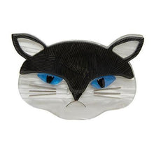 Load image into Gallery viewer, Erstwilder - Sour Puss Grumpy Cat Brooch (2016) - 20th Century Artifacts