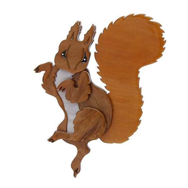 Erstwilder - Squirrel Nutkin Brooch 2019 - 20th Century Artifacts