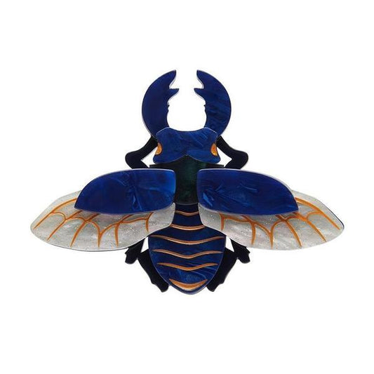 Erstwilder - Stag-Do Stag Beetle Brooch (2020) - 20th Century Artifacts