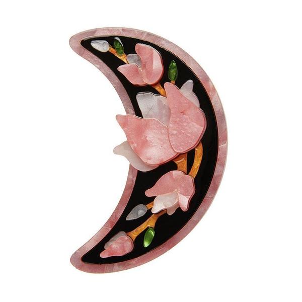 Erstwilder - Steel Magnolias Brooch (pink) (2021) - 20th Century Artifacts
