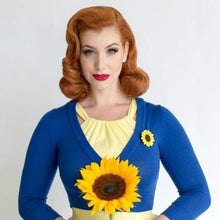 Load image into Gallery viewer, Erstwilder - Sumptuous Sunflower Brooch (2016) - 20th Century Artifacts