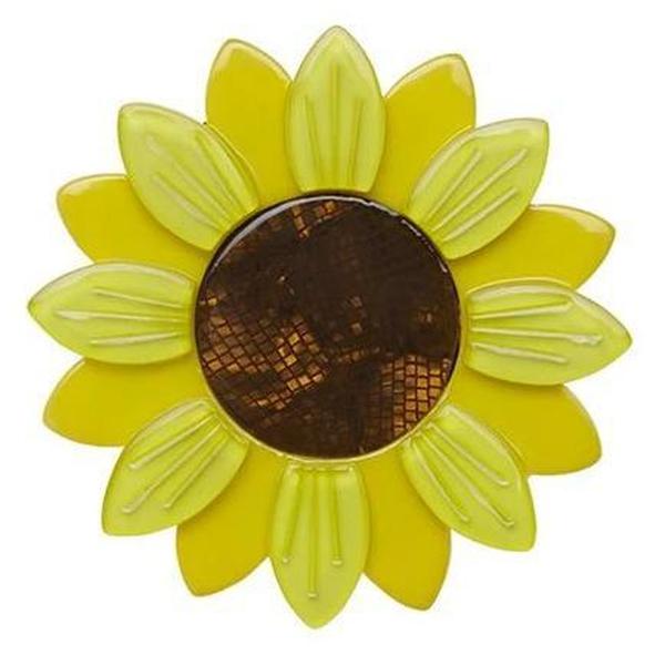 Erstwilder - Sumptuous Sunflower Brooch (2016) - 20th Century Artifacts