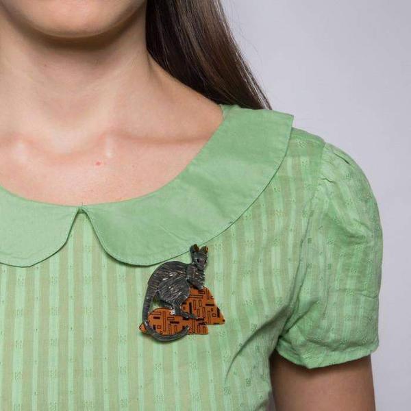 Erstwilder - Sure-Footed Shy Guy Wallaby Brooch (2017) - 20th Century Artifacts