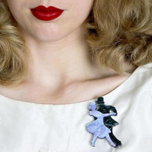 Load image into Gallery viewer, Erstwilder - Swing Time Brooch - 20th Century Artifacts