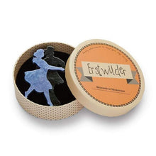 Load image into Gallery viewer, Erstwilder - Swing Time Brooch - 20th Century Artifacts