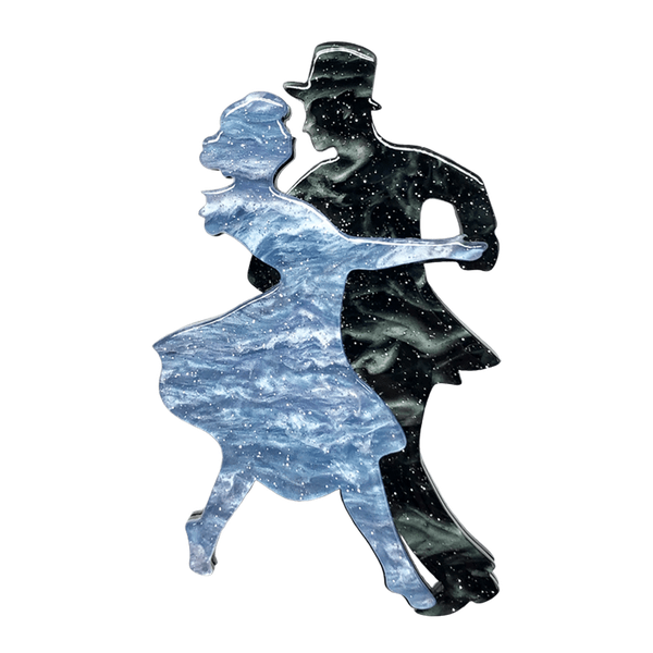 Erstwilder - Swing Time Brooch - 20th Century Artifacts