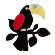 Load image into Gallery viewer, Erstwilder - Talulah Toucan Brooch (2014) - 20th Century Artifacts