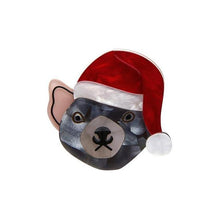 Load image into Gallery viewer, Erstwilder - Tassie Claus Mini Brooch (2021) - 20th Century Artifacts