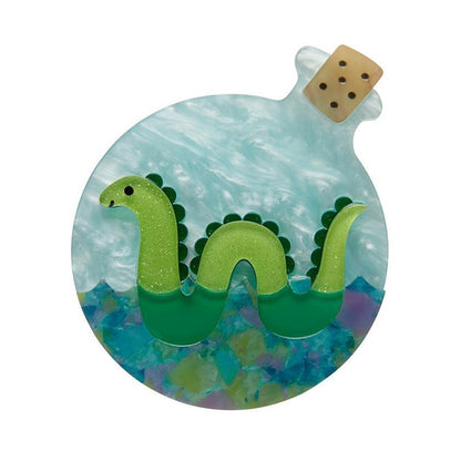 Erstwilder - Tess of Loch Ness Brooch (2021) - 20th Century Artifacts