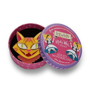 Erstwilder - The Cheshire Cat Brooch - 20th Century Artifacts