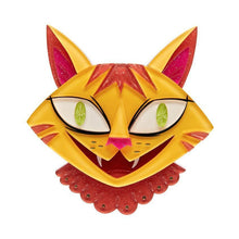 Load image into Gallery viewer, Erstwilder - The Cheshire Cat Brooch - 20th Century Artifacts