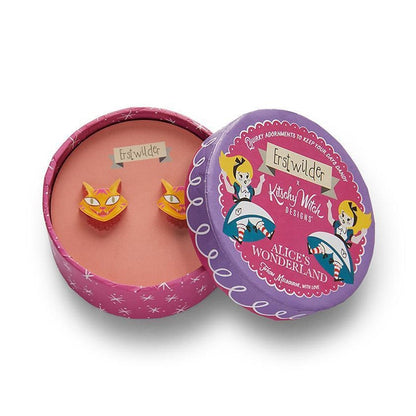 Erstwilder - The Cheshire Cat Stud Earrings - 20th Century Artifacts