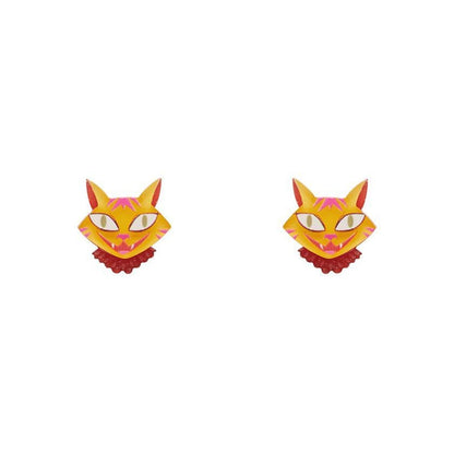 Erstwilder - The Cheshire Cat Stud Earrings - 20th Century Artifacts