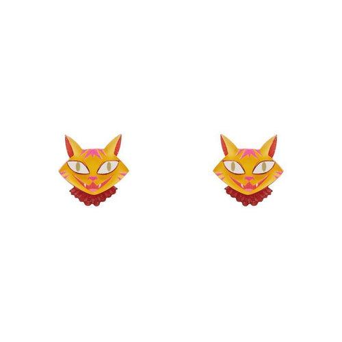 Erstwilder - The Cheshire Cat Stud Earrings - 20th Century Artifacts