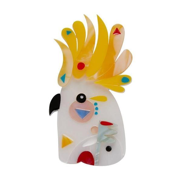 Erstwilder - The Comical Cockatoo Brooch (Pete Cromer) (2019) - 20th Century Artifacts