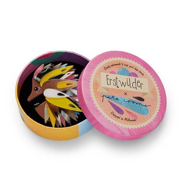 Erstwilder - The Earnest Echidna Brooch (Pete Cromer) (2019) - 20th Century Artifacts