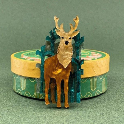 Erstwilder - The Edge of the Forest Brooch (2020) - 20th Century Artifacts