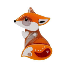 Load image into Gallery viewer, Erstwilder - The Footloose Fox Brooch (Pete Cromer) (2021) - 20th Century Artifacts