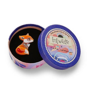 Erstwilder - The Footloose Fox Mini Brooch (Pete Cromer) (2021) - 20th Century Artifacts