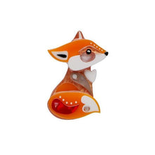 Load image into Gallery viewer, Erstwilder - The Footloose Fox Mini Brooch (Pete Cromer) (2021) - 20th Century Artifacts