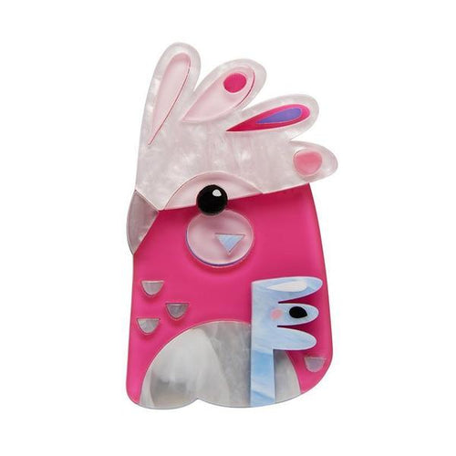 Erstwilder - The Garrulous Galah Brooch (Pete Cromer) (2020) - 20th Century Artifacts