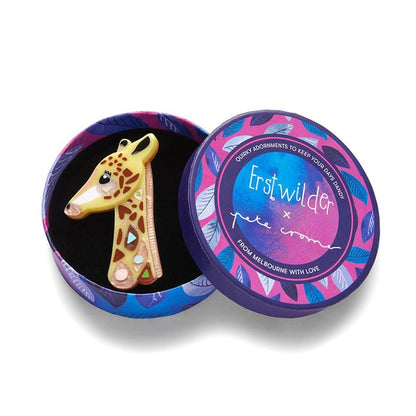 Erstwilder - The Genteel Giraffe Brooch (Pete Cromer) (2022) - 20th Century Artifacts