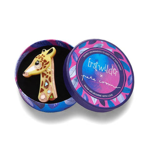 Erstwilder - The Genteel Giraffe Brooch (Pete Cromer) (2022) - 20th Century Artifacts